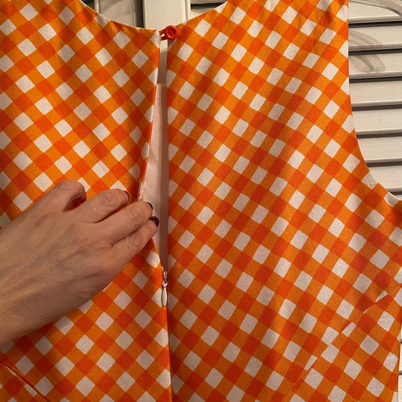 Kate Spade Tallulah gingham check dress size 4 - Picture 3 of 8